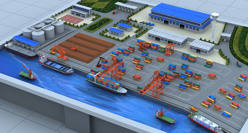 青州市工业沙盘3