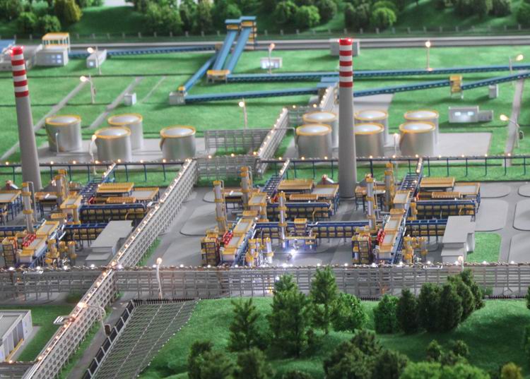 青州市石化区模型