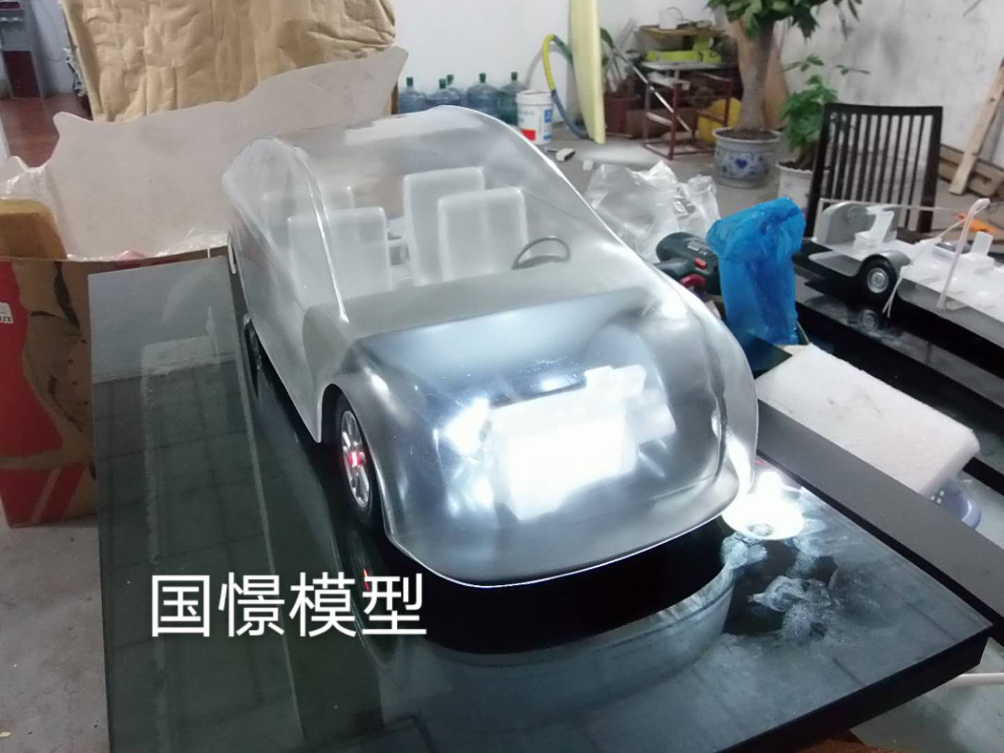青州市透明车模型