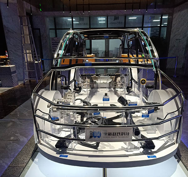 青州市透明车模型