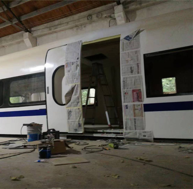 青州市高铁模型