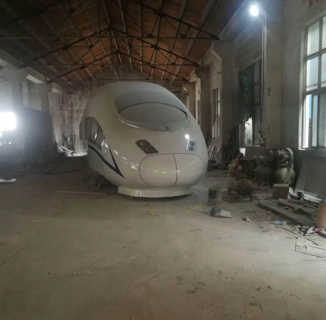 青州市高铁模型