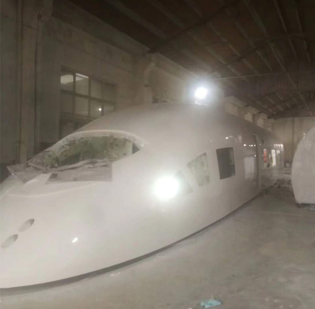 青州市高铁模型